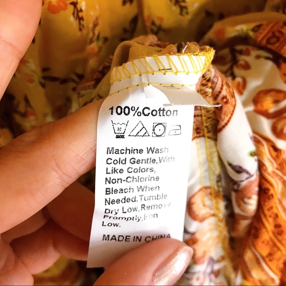 🌼 YELLOW BOHO FLORAL MAXI DRESS! - Picture 10 of 10